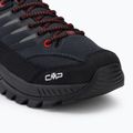 Vyriški trekingo batai CMP Rigel 2.0 Low Waterproof titanio/ferrari 7
