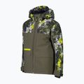 Vaikiška slidinėjimo striukė CMP 36W0714P Fix Hood olive/acido 2