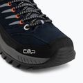 Moteriški žygio batai CMP Rigel 2.0 Low Waterproof b.blue/ghiaccio/marigold 7