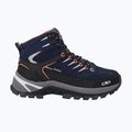 Moteriški žygio batai CMP Rigel 2.0 Mid Waterproof b.blue/ghiaccio/marigold