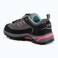 Vaikiški žygio batai CMP Rigel 2.0 Low Waterproof grey/acquarius/pink fluo 3