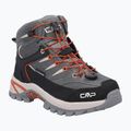 Vaikiški žygio batai CMP Rigel 2.0 Mid Waterproof grey/brick