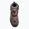 Vaikiški žygio batai CMP Rigel 2.0 Mid Waterproof grey/brick 5
