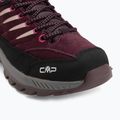 Vaikiški žygio batai CMP Rigel 2.0 Low Waterproof black berry/amaranto 7