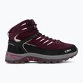 Vaikiški žygio batai CMP Rigel 2.0 Mid Waterproof black berry/amaranto 2