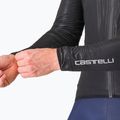 Vyriška dviračių striukė Castelli Squall Shell light black/silver gray 5