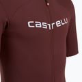 Vyriški dviračių marškinėliai Castelli Prologo Lite deep bordeaux/ silver gray 3