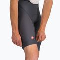 Castelli Competizione 2 tamsiai pilki vyriški dviračių šortai 4