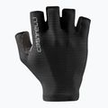 Moteriškos dviračių pirštinės Castelli Espresso light black