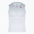 Vyriški dviračių marškinėliai Castelli Free Speed 3 white/silver gray