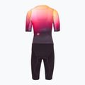 Moteriškas dviračių kombinezonas Castelli Free Sanremo 3 SS In dark night shade/vivid orange-bright rose 2