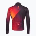 Vyriški dviračių marškinėliai ilgomis rankovėmis Castelli Amplify Thermal dark night shade/red/vivid orange 2