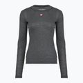 Moteriški dviračių marškinėliai ilgomis rankovėmis Castelli Medio Base Layer W melange gray