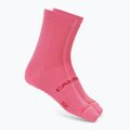 Moteriškos kojinės Castelli Espresso 12 In rosa giro