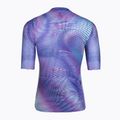 Moteriški dviračių marškinėliai Castelli Cosmic Vortex multicolor ultraviolet rose 2