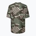 Vyriški dviračių marškinėliai Oakley Ride Free green stripe/grip camo 10