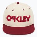 Vyriška kepuraitė su snapeliu Oakley Mark III arctic white/iron red 2