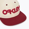 Vyriška kepuraitė su snapeliu Oakley Mark III arctic white/iron red 3