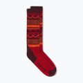 Slidinėjimo kojinės Oakley Wanderlust Perf Socks 2.0 grenache norway pattern 3