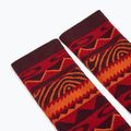 Slidinėjimo kojinės Oakley Wanderlust Perf Socks 2.0 grenache norway pattern 4