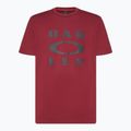 Vyriški marškinėliai Oakley Bark Ellipse Tee iron red