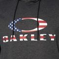 Vyriškas džemperis Oakley Bark Fleece Hoodie dark grey heather 3