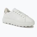 Moteriški batai Geox Spherica EC4.1 white/gold