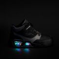 Vaikiški batai Geox Illuminus black/dark grey 7