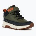 Paauglių batai Geox Flexyper Plus military/orange 8