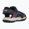 Paauglių sandalai Geox Borealis ocean blue/red 11