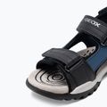 Paauglių sandalai Geox Borealis ocean blue/red 7