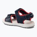 Paauglių sandalai Geox Alben ocean blue/red 3