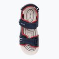 Paauglių sandalai Geox Alben ocean blue/red 5
