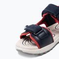 Paauglių sandalai Geox Alben ocean blue/red 7