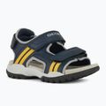 Paauglių sandalai Geox Borealis ocean blue/gold 8