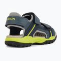Paauglių sandalai Geox Borealis avio/lime 11
