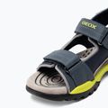 Paauglių sandalai Geox Borealis avio/lime 7