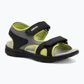 Vaikiški sandalai Geox Vaniett black/light green
