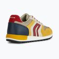 Paauglių batai Geox Alben beige/yellow 11