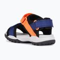 Paauglių sandalai Geox Borealis ocean blue/orange 10