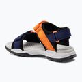 Paauglių sandalai Geox Borealis ocean blue/orange 3