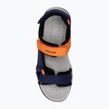 Paauglių sandalai Geox Borealis ocean blue/orange 5