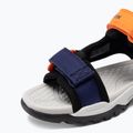 Paauglių sandalai Geox Borealis ocean blue/orange 7