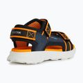 Paauglių sandalai Geox Airadyum ocean blue/orange 8