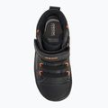 Vaikiški batai Geox Gisli black/dark orange 5