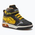 Paauglių batai Geox Inek black/yellow
