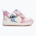 Vaikiški batai Geox Rishon white/pink 2
