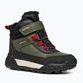 Paauglių sniego batai Geox Trekkyup ABX dark green/black 8