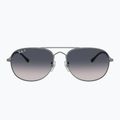 Akiniai nuo saulės Ray-Ban Bain Bridge gunmetal/blue polarized 2