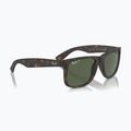 Saulės akiniai Ray-Ban Justin Classic havana/dark green polarized